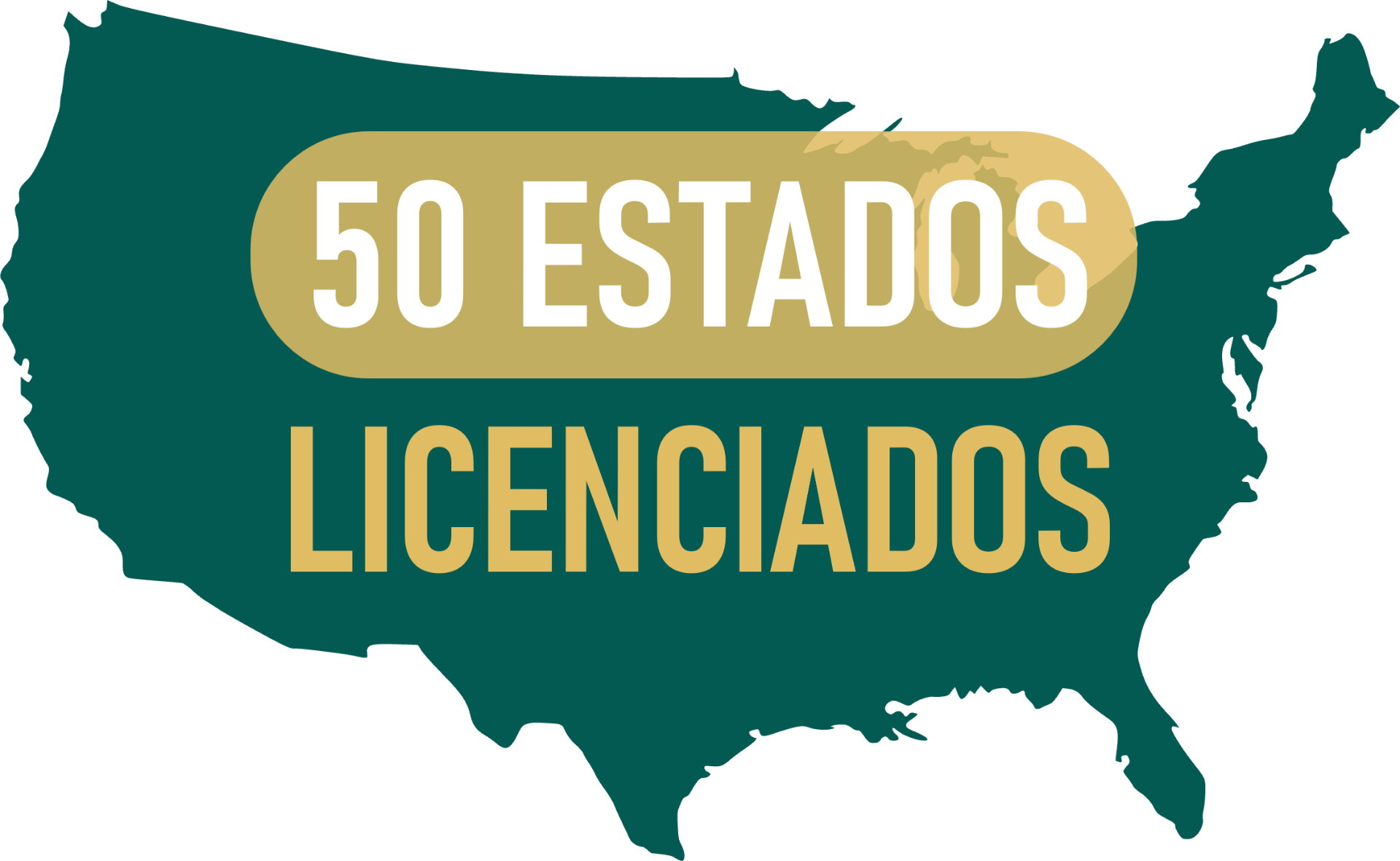 Licenciados en 50 estados